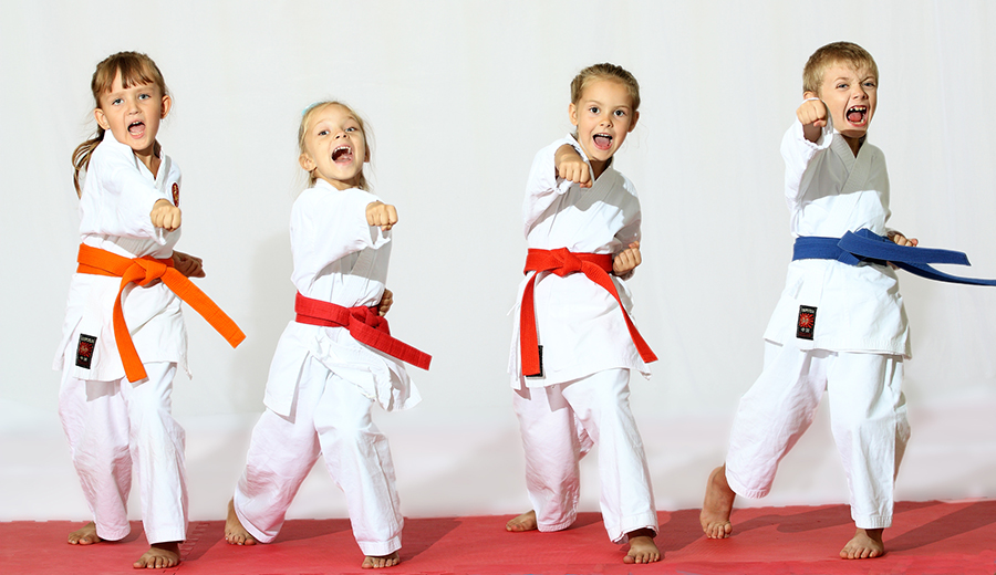 Kinder-Kampfsport